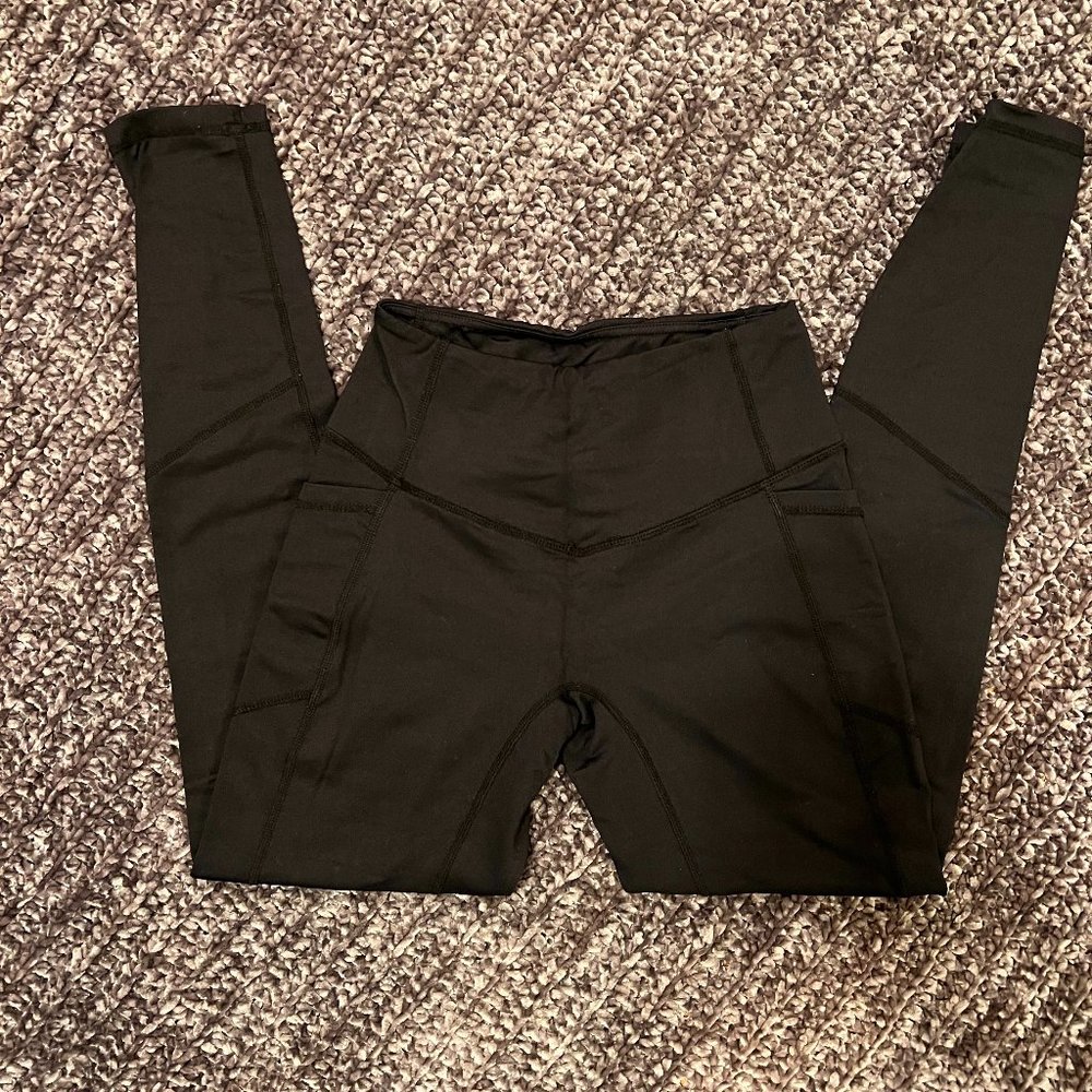 FlexxFit KLXXFIT Black Legging Side pockets